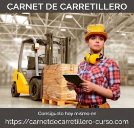 Carnet de carretillero - Curso online