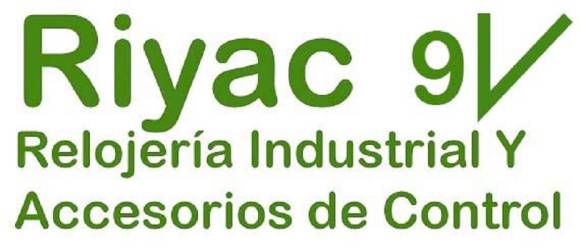 Riyac 9V Relojeria Industrial y Accesorios de Control, Time Control Systems, s.l.